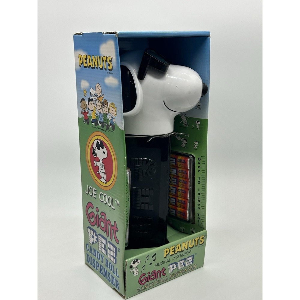 Giant Musical PEZ Dispenser SNOOPY From Peanuts Collectible NOS - Picture 3 of 5